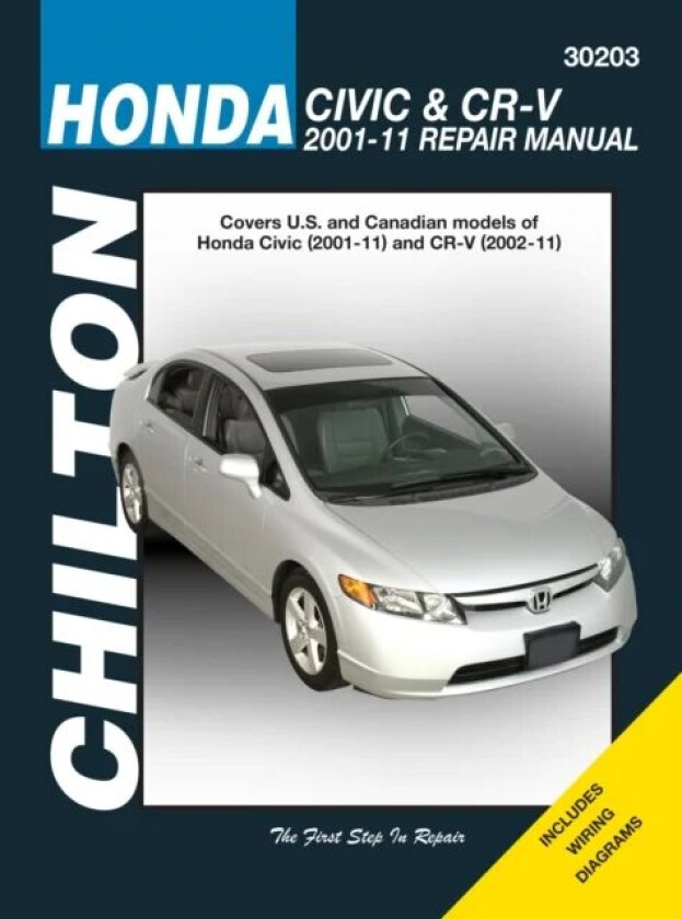 Honda Civic & CR-V (&#039;01-&#039;11) (Chilton) av Haynes Publishing