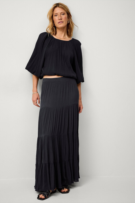 Maxi skjørt Skirt Willa - Svart