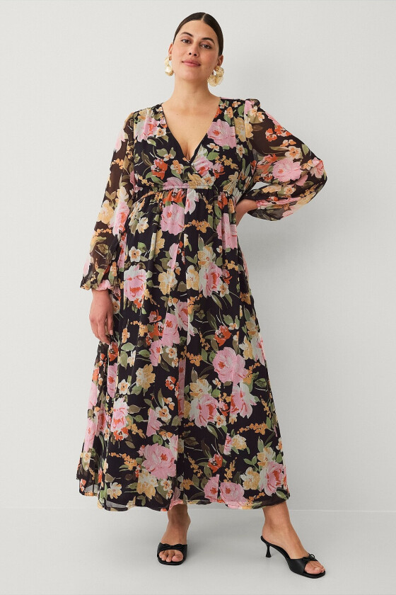 Maxikjole Mikaela - Svart