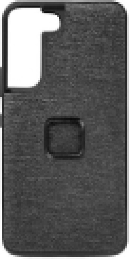 Everyday - Baksidedeksel for mobiltelefon - robust - MagSafe-samsvar - polykarbonat, termoplast-polyuretan (TPU), 100 % resirkulert nylonlerretsstoff - koksgrå - for Samsung Galaxy S22