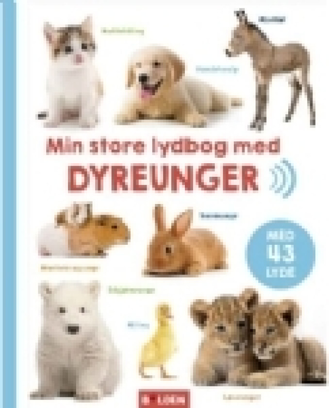 Min store lydbog med dyreunger | Språk: Dansk