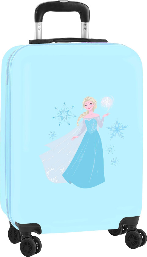 Frozen Kabin Trillekoffert 40L Believe, Lyseblå - Kofferter - Polyester,Plast