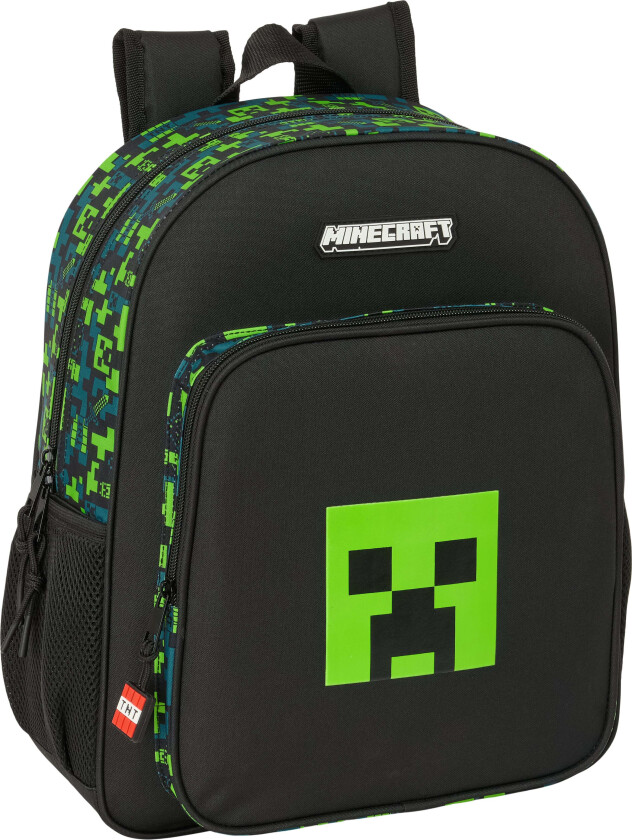 Junior Ryggsekk 15L TNT, Grønn/Svart - Ryggsekker - Polyester