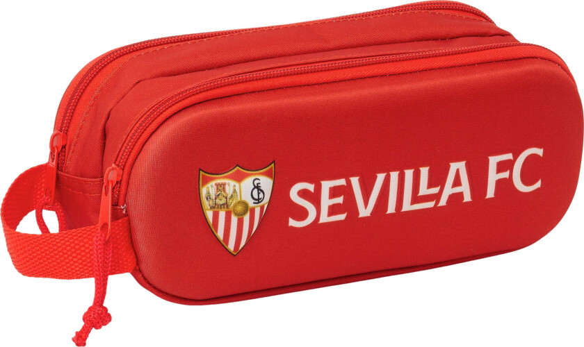SevillaFC 3D Dobbeltpennal, Rød - Pennal - Polyester