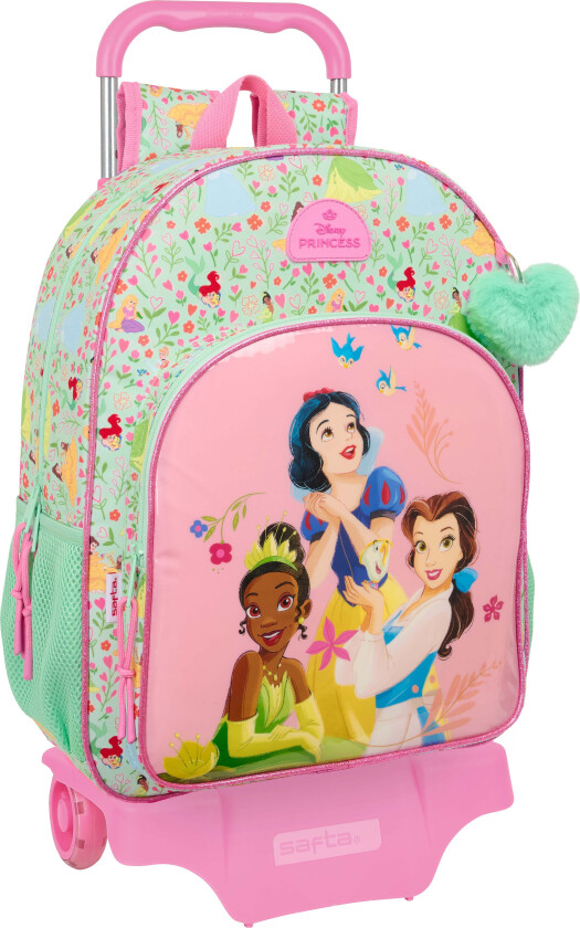 Trolley Trillekoffert 21L Bloom, Turkis/Lyserosa - Kofferter - Polyester,Plast,Stål