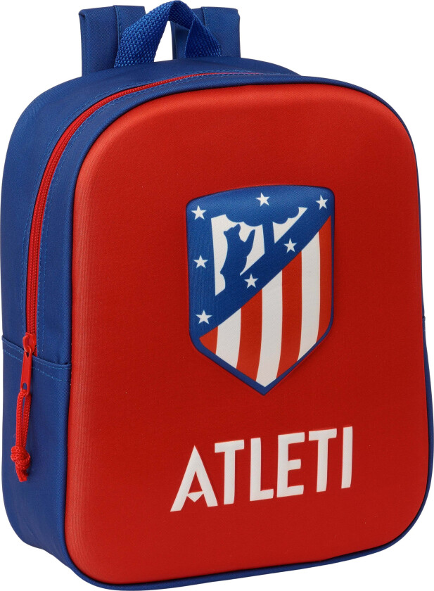 AtleticoMadrid 3D Mini Ryggsekk 6L Atleti, Rød - Ryggsekker - Polyester