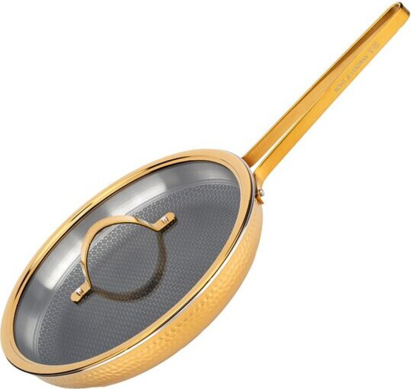 Stekepanne 28 cm messing