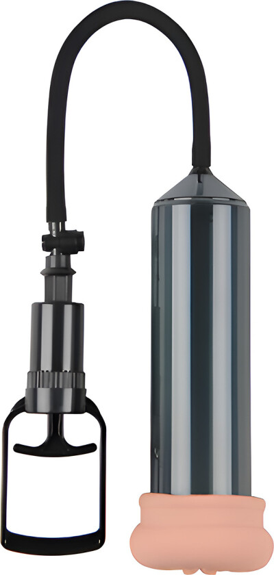 Toyz4Lovers: Pump Up, Push Touch Sense Penis Pump + Vagina, svart