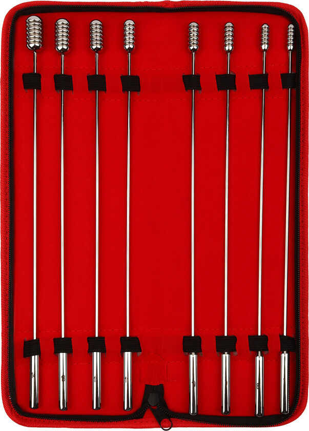 Mr Steel: Screw Me Urethral Sounds, 8-pack