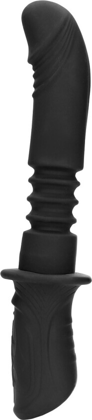 Ouch!: Handheld Silicone Thrusting Vibrator