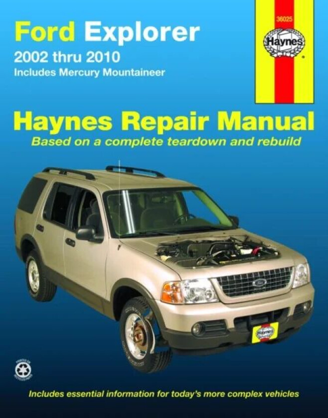 Ford Explorer & Mercury Mountaineer (2002-2010) Haynes Repair Manual (USA) av Haynes Publishing