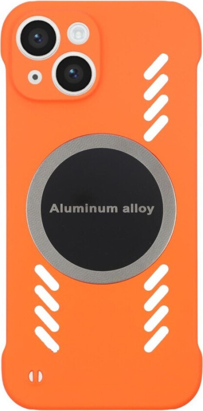 iPhone 13 Hard Plast Deksel m. Varmeavledning - Oransje
