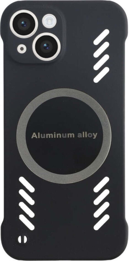 iPhone 13 Hard Plast Deksel m. Varmeavledning - Svart