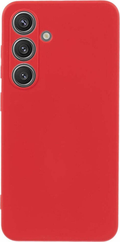 Samsung Galaxy S23 FE Fôret Silikon Deksel - Rød