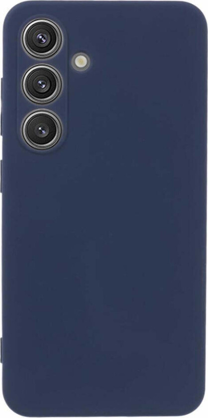 Samsung Galaxy S23 FE Fôret Silikon Deksel - Mørk Blå