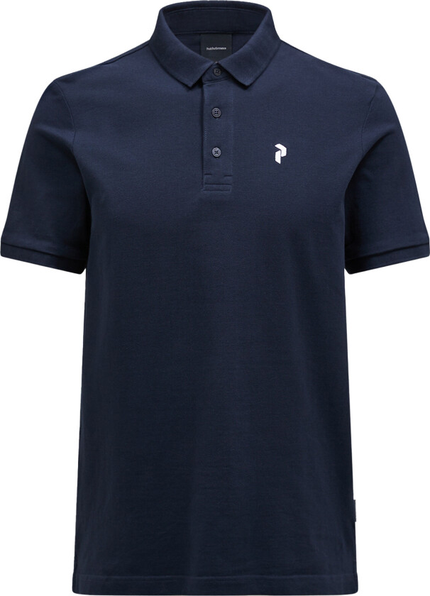 Men's Classic Cotton Polo Salute Blue