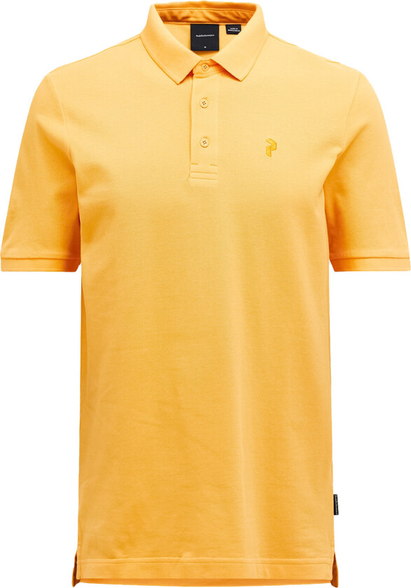 Men's Classic Cotton Polo Blazing Orange