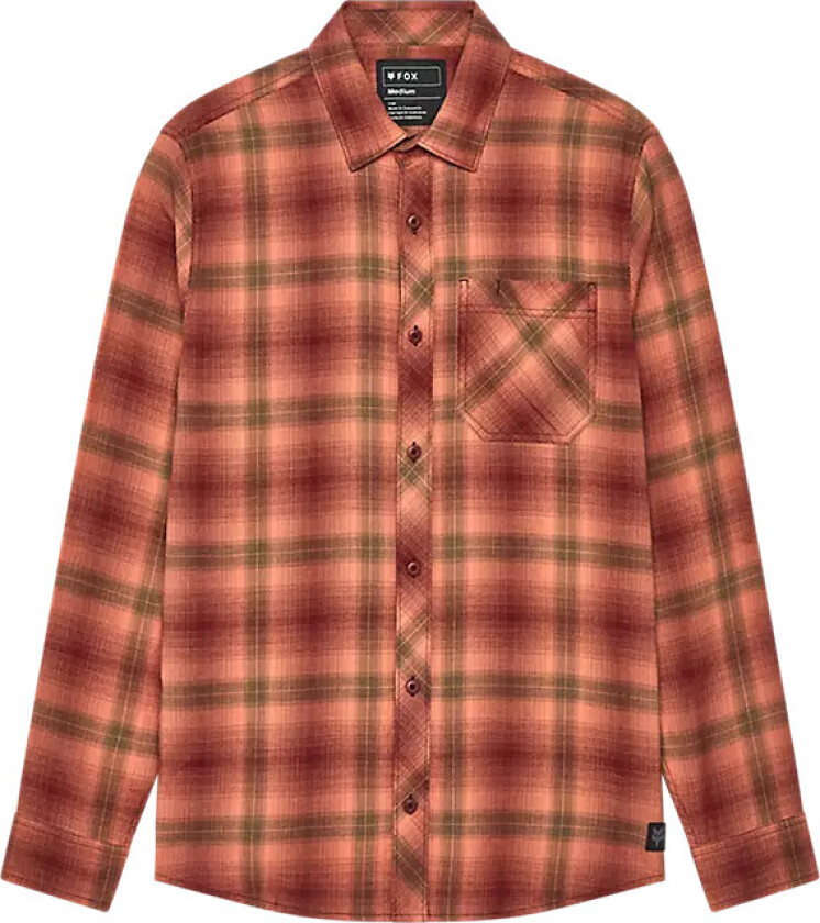 Fox Men's Survivalist Stretch Flannel Rust