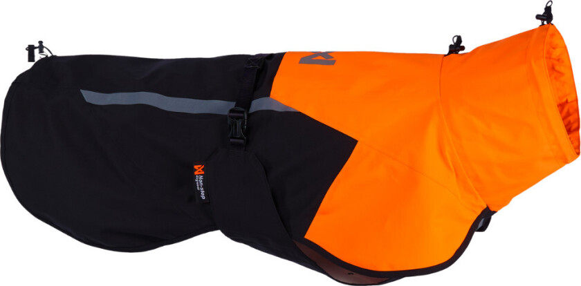 Fjord Raincoat 2.0 Black/orange
