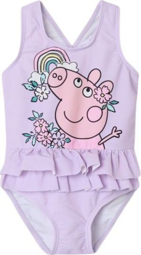 Name It - Badedrakt Miri Peppa Orchid Bloom