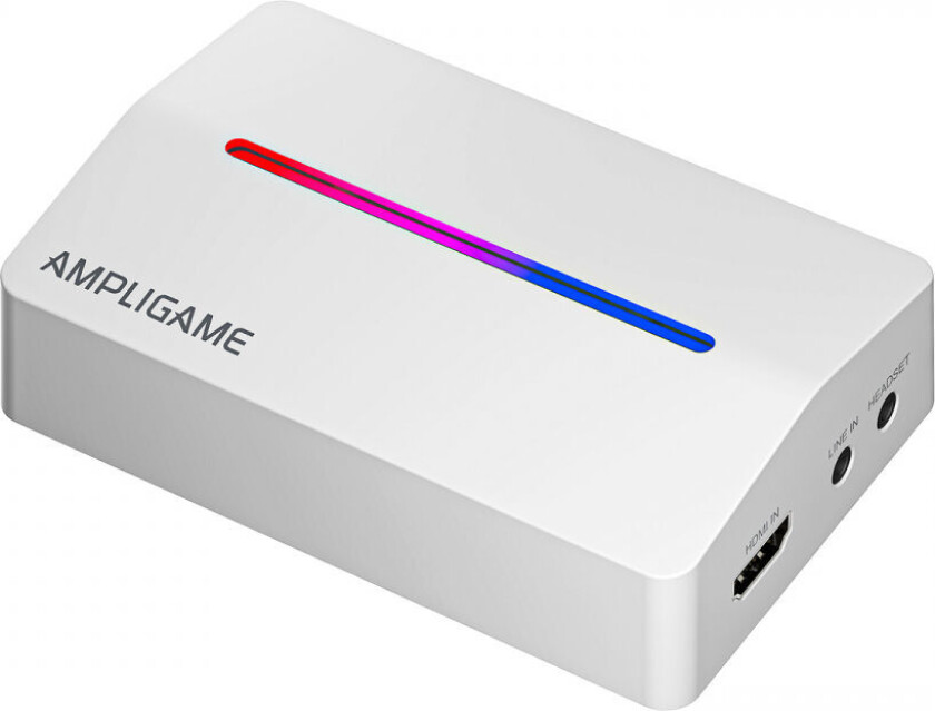 Ampligame V3 Capture Card - Hvit