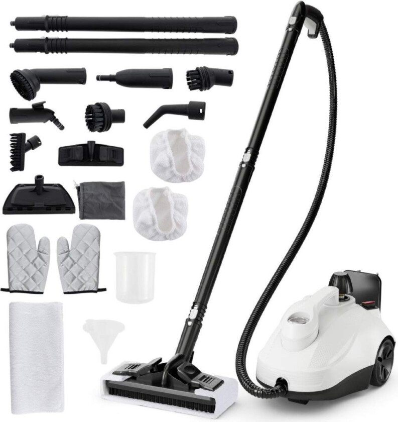 Bilde av Damprenser 2000W Damptrykk: 5 bar Tank: 1,8L Temperatur: opptil 160℃ Hvit