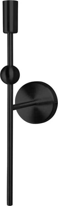 Astrid vegglampe Sort