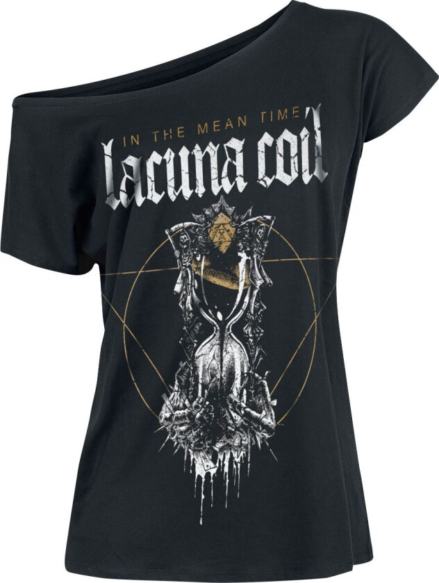 T-skjorte - Time - S til XXL - Damer - svart