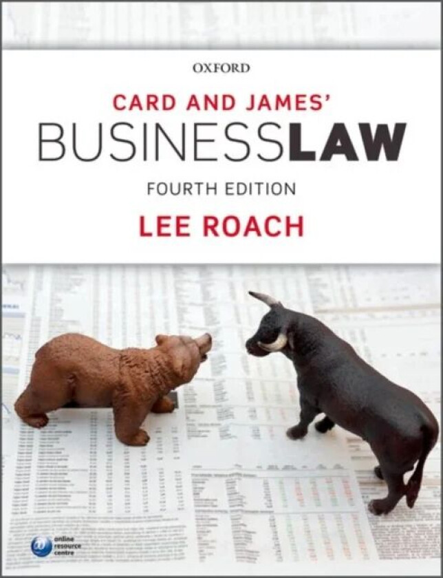 Card & James' Business Law av Lee (Senior Lecturer in Law Senior Lecturer in Law University of Portsmouth) Roach