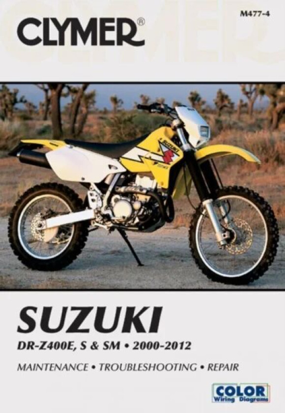 Suzuki DR-Z400E, S & SM Manual Motorcycle (2000-2012) Service Repair Manual av Haynes Publishing