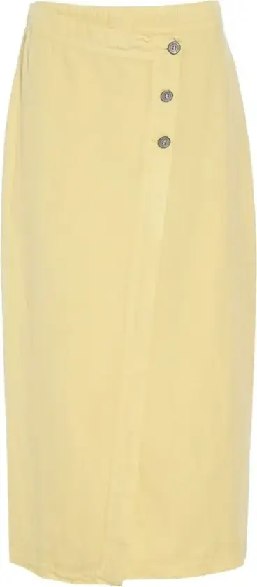 Dame, Skjørt, Gul, L