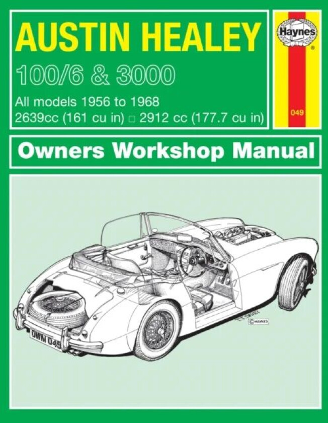 Austin Healey 100/6 & 3000 (56 - 68) Haynes Repair Manual av Haynes Publishing