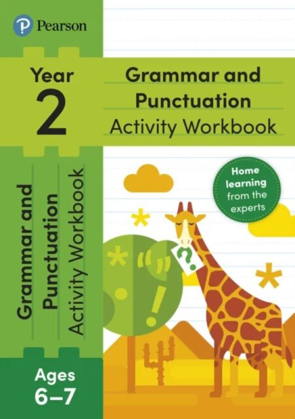 Pearson Learn at Home Grammar & Punctuation Activity Workbook Year 2 av Hannah Hirst-Dunton