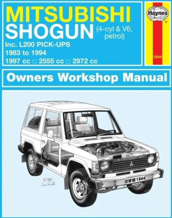Mitsubishi Shogun & L200 Pick Ups (83 - 94) av Haynes Publishing
