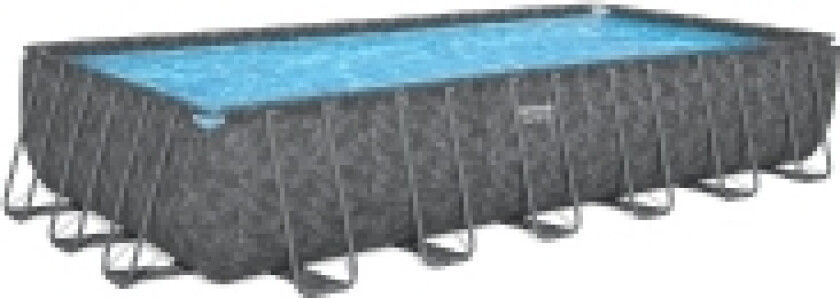 APX 365, 30045 l, Innrammet basseng, Barn og voksne, Stige, Grå, 158,4 kg