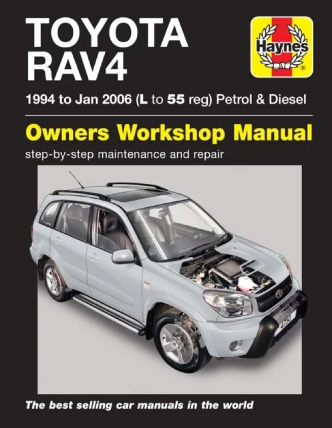 Toyota RAV4 Petrol & Diesel (94 - Jan 06) L to 55 av Haynes Publishing