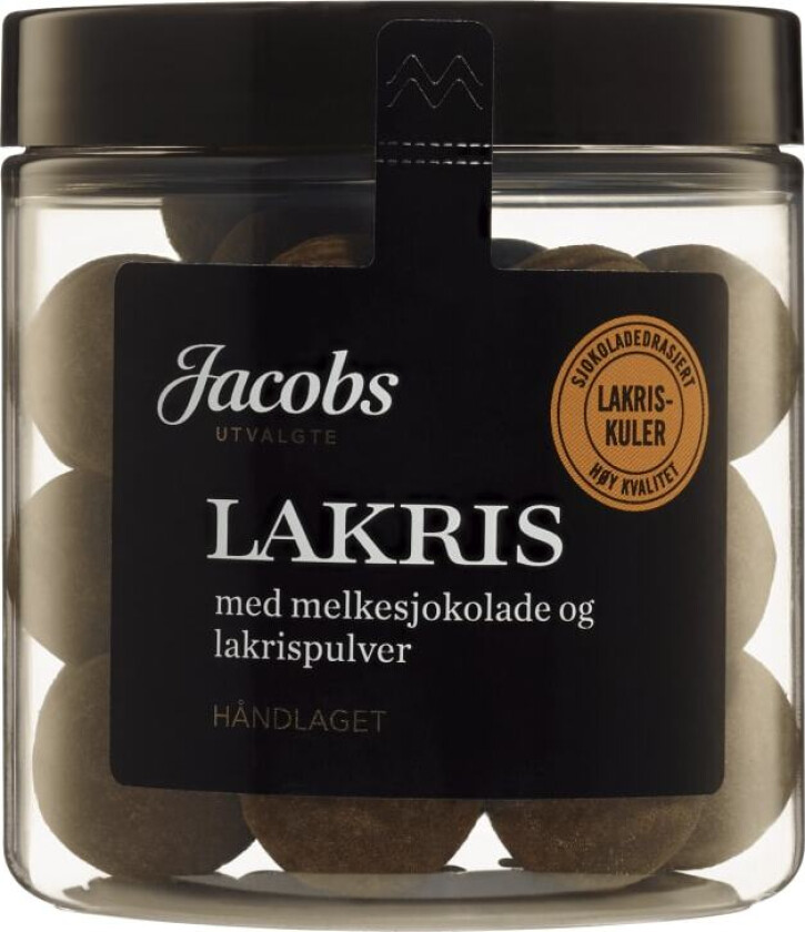 Lakriskuler m/Melkesjoko/Lakris 150g Jacobs