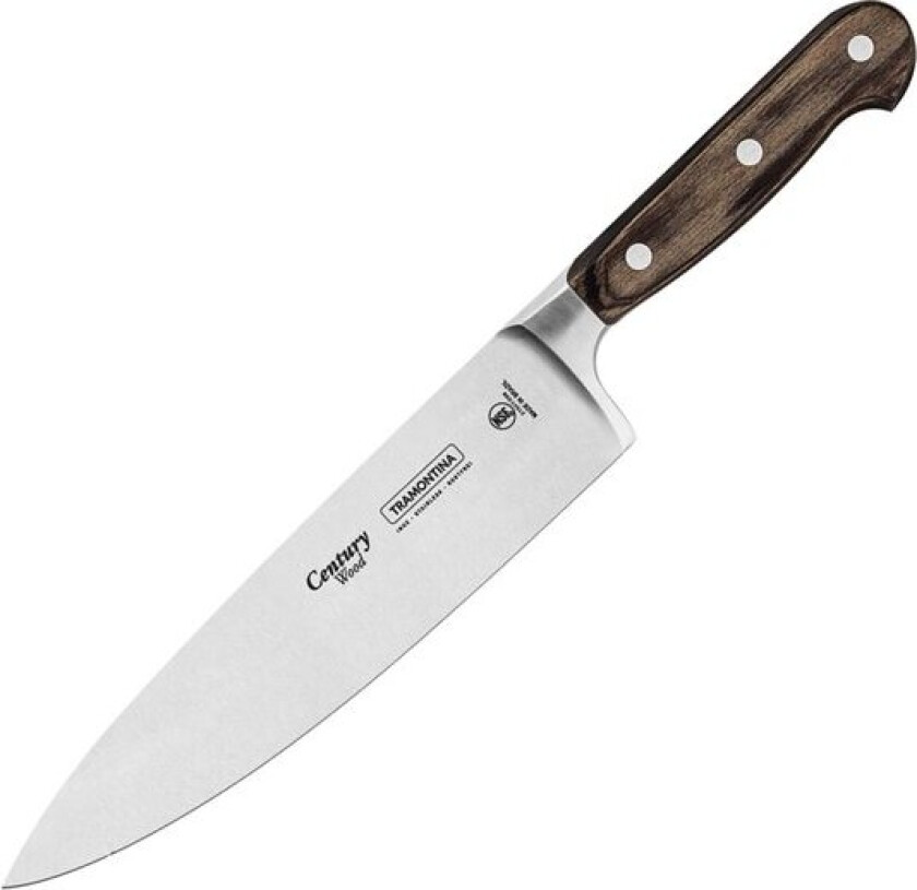 Polywood kokkekniv 19,5 cm brun