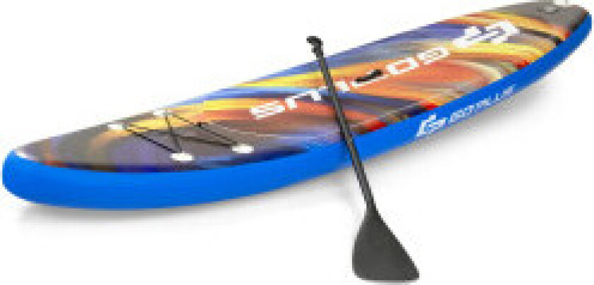 Padlebrett Stand-Up Oppblåsbart Padlebrett 335 x 76 x 15 cm Stjernehimmelmønster Fargerikt