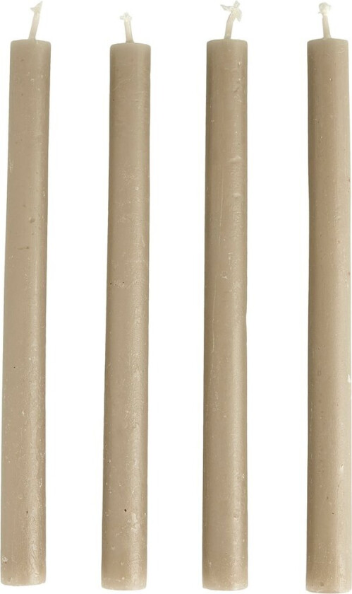 Bilde av DAY KRONELYS RUSTIKK 4STK H25CM GRÅ