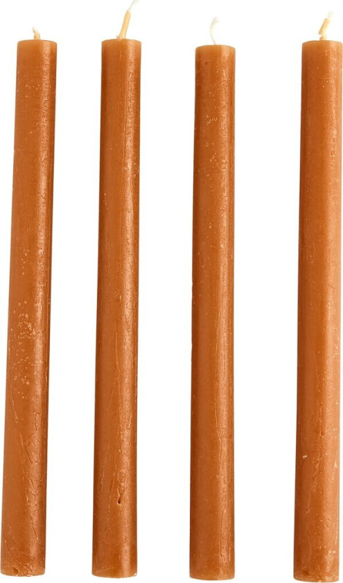 Bilde av DAY KRONELYS RUSTIKK 4STK H25CM MUSTARD