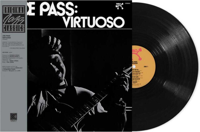 Joe Pass Virtuoso (original Jazz Classics Series) LP/Vinyl