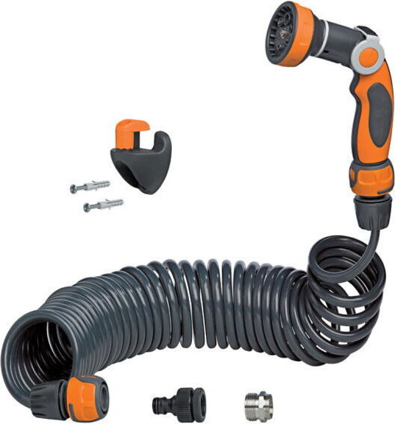 Spiralslange, komplett