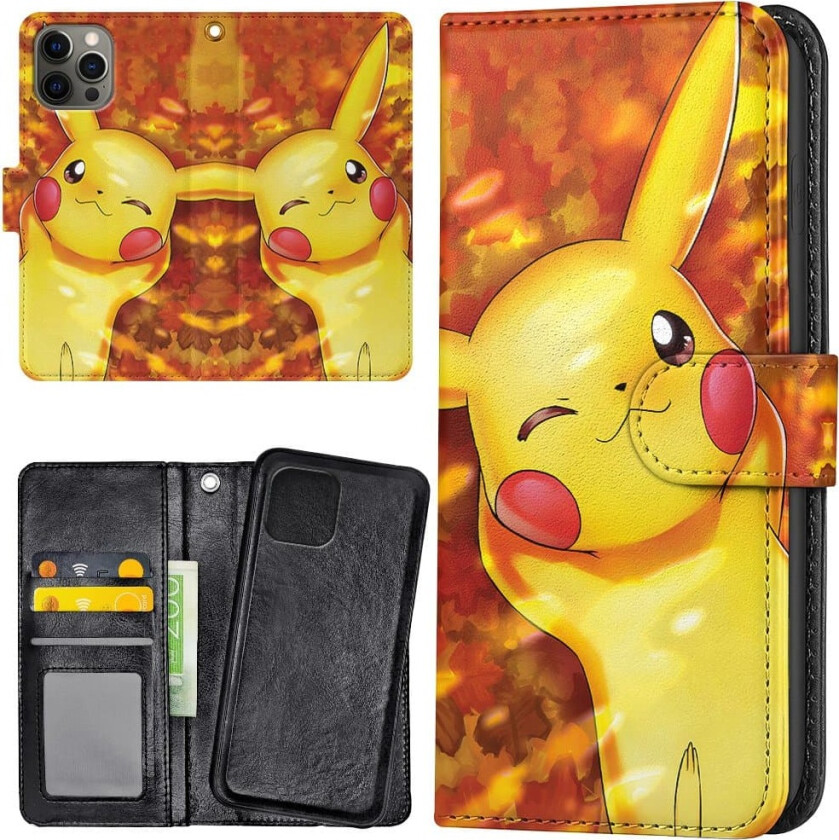 iPhone 16 Pro - Lommebok Deksel Pokemon