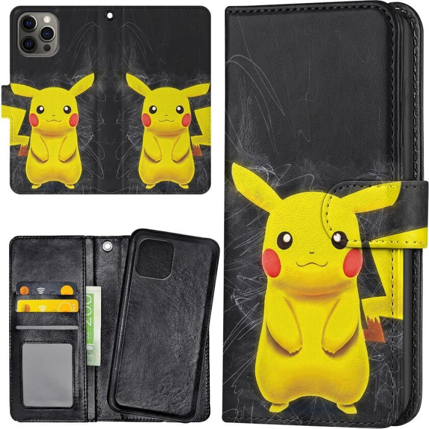 iPhone 16 Pro - Lommebok Deksel Pokemon