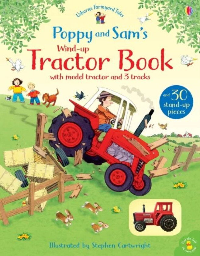Poppy and Sam's Wind-Up Tractor Book av Heather Amery, Sam Taplin