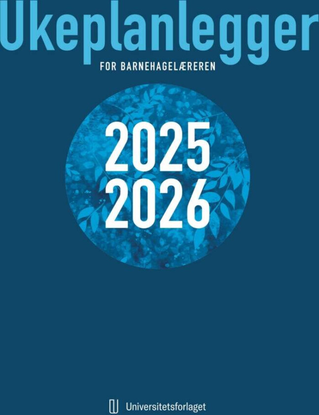 Ukeplanlegger for barnehagelæreren 2025 - 2026
