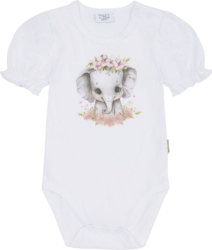 Britt Baby Body White | Hvit | 86 cm