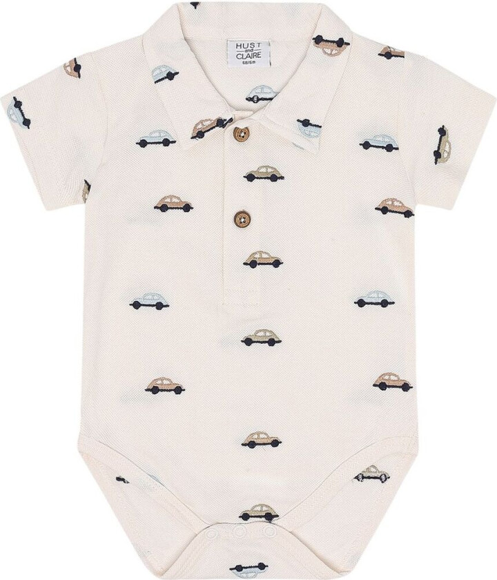 Billy Baby Body Snow White | Hvit | 74 cm