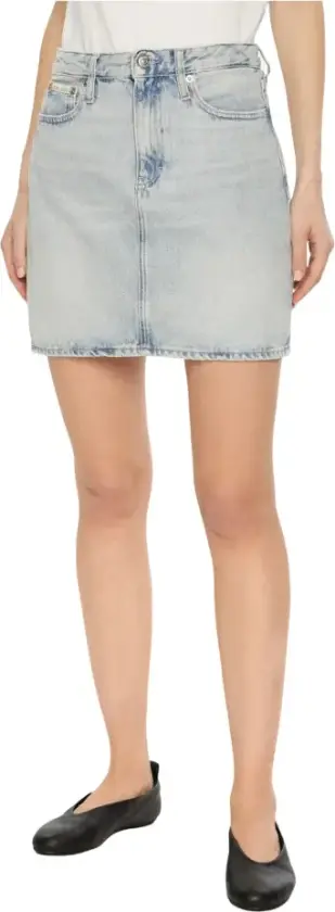 Dame, Skjørt, Blå, W26